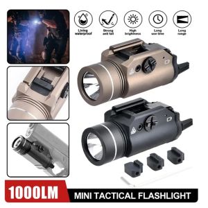 TLR-1 avec Logo Tactical Flashlight 800 LUMEN LED Electronic pour 20 mm Rail Mouse Light Sous G17 TLR1 CONDUITE
