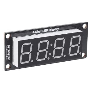 Module d'affichage LED TM1637 0,56 / 0,36 pouce à 4 chiffres 7 segments de tube d'horloge de temps numérique Module bleu rouge vert jaune blanc