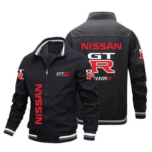 Tm3i 2023 Formula One Men's Fashion Vestes Manteau F1 Racing Team Moto Nissan Gtr Imprimer Top Car Biker Surdimensionné Casual Vêtements