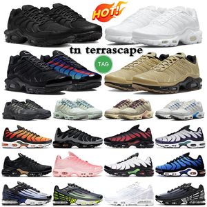 tn plus 3 tns terrascape para hombre zapatillas de deporte para mujer Unity Sea Glass Gold Bullet White Grape Ice Laser Blue Neon zapatillas deportivas para exteriores