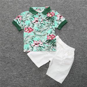 Enfant en bas âge garçon vêtements 2 pièces nouveau-né enfants bébé garçons été hauts T-shirt pantalon Shorts tenues vêtements