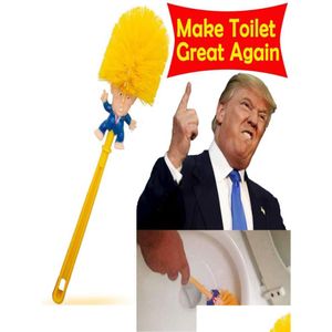 Porte-brosses de toilette Donald Trump Brush Paper Bundle Funny Political Gag Nouveauté Article Croyez-moi, faites votre encore8012782 Drop Del Otpzo