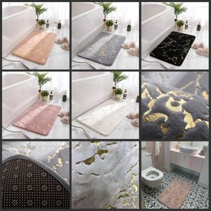 Siège de toilette couvre maison tapis de bain tapis moderne anti-dérapant lavable salon canapé chaises zone petits tapis chambre salle de bain accessoires WC