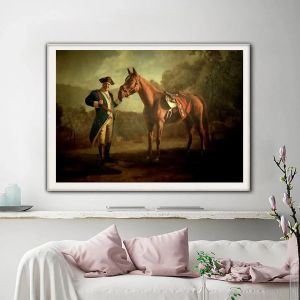 Tony Soprano Horse Funny Movie Acteur Vintage Wall Art Picture Toile PEINTURE Affiche et imprimés Salon Home Cuadros Decor