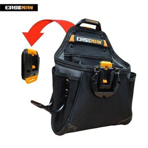 Bolsa de herramientas EASEMAN, bolsa de herramientas de alta calidad para cinturón, bolsa de herramientas con gancho rápido para carpinteros electricistas, regalo para hombre 231122