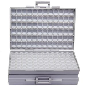 Tool Box AideTek BOXALL plastic toolbox mount SMD 1206 0805 0603 0402 components Electronics Beads Storage Cases Organizers 2BOXALL 221128
