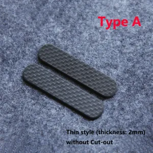 Outils 3 types 3k Fibre de carbone Matériau Handle de couteau Patches d'échelle pour 58 mm victorinox Swiss Army Knives Grip DIY Faire des accessoires