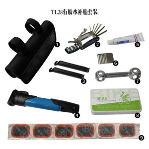 Outils de réparation de vélos outils des pneus de vélo portables kits de réparation de vélo