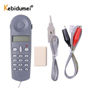 Outils Kebidu Ligne de ligne d'outil Téléphone Test Test Tester Network Téléphone Network Câbles de câble Appareil professionnel C019 Vérifiez la faute de la ligne téléphonique