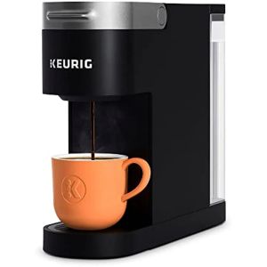 Herramientas Keurig K Slim Cafetera de cápsulas KCup de una sola porción, tecnología Multistream, negro