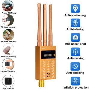 Outils Multifonction Multifiset Wireless RF Signal Detector Bug GSM GPS Signal Lens RF Tracker Detect Finder Radio Scanner Anti Candid Camera