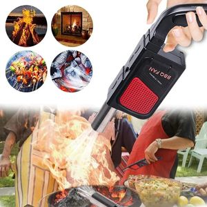 Tools Outdoor Camping BBQ Air Blower Portable Handheld Electric Fan Picnic Cooking Lighter Tool Barbecue Charcoal Grill