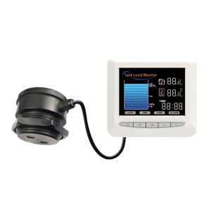 Herramientas Monitor de nivel de agua del tanque del campamento del sótano residencial Sensor ultrasónico Indicador de control remoto Alarma