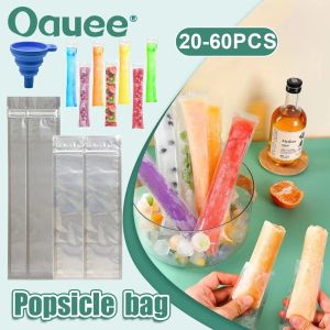 Outils Sacs de crème glacée jetables transparentes