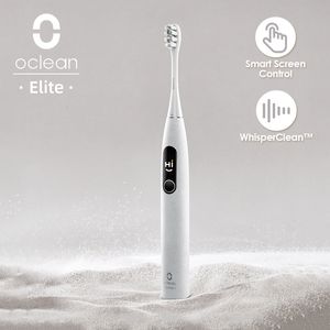 Brosse à dents Oclean X Pro Elite Smart Sonic Blanchiment des dents électriques Soins bucco-dentaires Brosse à dents Blanchisseur à ultrasons Brosse à dents 230517