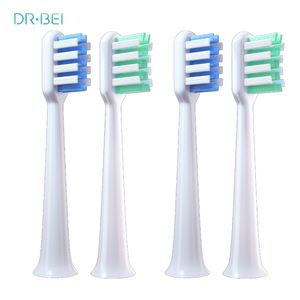 Tête de brosses à dents 4PCSSet DR. BEI Clean brosse appropriée pour C1 soins bucco-dentaires brosse à dents fil Action s Installation cheveux 221101