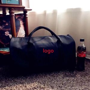 Top Black Travel Bag Yoga Fitness Bag Women's Shoulder Handbag Large Capacity Travel Bags Men's Classic