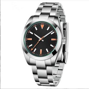 Relojes de lujo para hombre de primeras marcas de acero inoxidable para hombre, mujer, mujer, deportes, relojes de pulsera, reloj de cuarzo de bolsillo informal, reloj de regalo para hombre, reloj femenino de 40MM