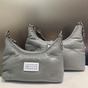 Top Designer Tote Bag Grey Underarm Bolsos para mujer Bolsos de cuero Bolsos de lujo Moda clásica Bolsas de hombro Cartera Messenger Bag 230921