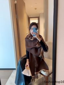 Bufanda de Cachemira de diseñador artesanal teñida con hilo doble superior, nueva moda de Otoño/Invierno para mujer, chal térmico, bufanda, ropa caliente con bufanda unisex