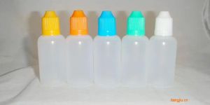 Botellas cuentagotas superiores, botellas de plástico con tapa a prueba de niños y puntas finas, contenedor vacío para jugo al por mayor