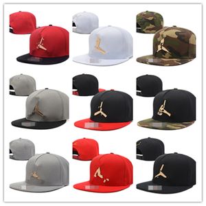 Top Fashion Iron-brand Sombreros ajustados Hombres Deporte Hip Hop Gorras ajustables Mujeres Algodón Sombreros casuales orden mixta H5