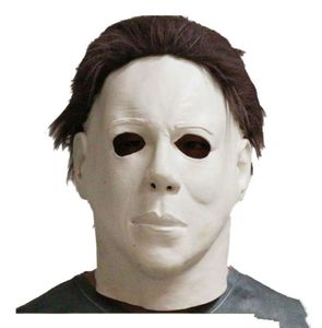 Top-Grade 100 Latex effrayant Michael Myers Masque Style Halloween Horror Mask Latex Fancy Party Horror Movie Party Cosplay WL11621540133