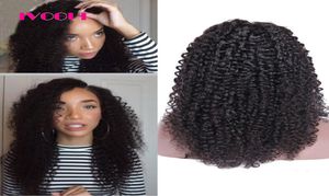 Top Grade 6A Pinky Curly Full Lace Wig Virgin Vierge Mongolie Human Hair Lace Front Perruque Jerry Curl Wig Wig With Baby Hair2969749