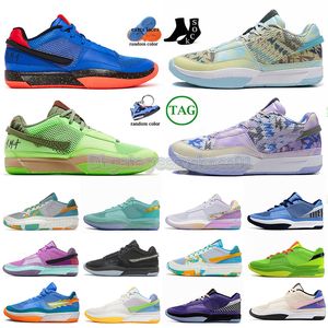 Top Ja 1 Ja1 Chaussures de basket-ball Hommes Formateurs Big Taille 12 Zombie Midnight Barckyard BBQ Day One Hunger Eybl Femmes Baskets de luxe Sports de plein air