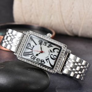 Top Luxury Brand Women's Quartz Watch Fashion Versatile Rose Element Rose Diamond In colorée