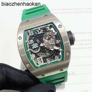 TOP MILLES Richamills Watch Mens Series Platinum Full Hollow Automatic mécanique RM010 Le Mans Limited Edition