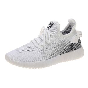 De calidad superior 2021 Llegada Knit Running Shoes Hombres Mujeres Sport Tennis Runners Triple Black Grey Pink White Outdoor Sneakers TAMAÑO 35-40 WY11-1766