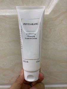 Espuma Limpiadora Iluminadora en crema de primera calidad con Phyto Blanc 125ml cuidado de la piel limpieza profunda
