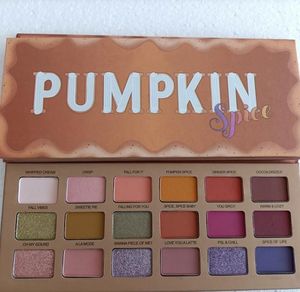 Palette de maquillage de fard à paupières limitée de Noël de qualité supérieure 18 couleurs couleur citrouille orange ombre à paupières imperméable 1285723