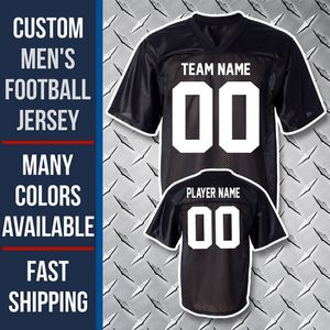 ¡Calidad superior! Custom American Football Jersey 32 Equipo Hombres Mujeres Mujeres Jóvenes Personalizados Camisetas universitarias 100% Número de nombre cosido