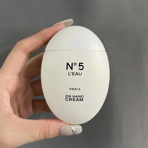 TOP quality famous brand N5 hand cream 50ml LA CREME MAIN black egg & white egg hands cream skin care