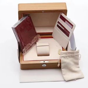 Caja de reloj de lujo de alta calidad para caja Omega, etiqueta de tarjeta y caja de reloj con archivo, bolsa de regalo