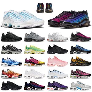 nike air max plus tn nike tn max air plus tn Calidad de primera calidad zapatillas para correr Women Black Silver University Red Green White TN Sneakers Trainers