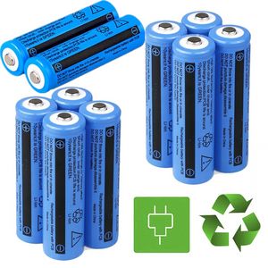 Batterie Li-ion 11.1 W, 3.7 v, BRC 18650, 3000 mah, pour lampe de poche, torche Laser, expédition en 2 jours, Stock américain, qualité supérieure
