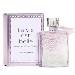 Top Sale Lady Perfume 75 ml 2.5floz Ribbon gris Type floral durable et élégant belle vie fleur fruité de bonheur