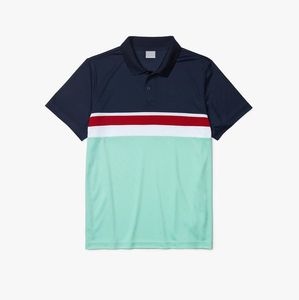 Top seller New Pacthwork Polo Shirt Hombres Camisas casuales de manga corta Camiseta clásica sólida para hombre Plus Camisa Polo