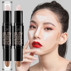 Top Seller QIC Highlighter Face Concealer Stick Contouring Bronzers Highlighters Pen Cosmetic 3D Corrector Contour Stick Makeup