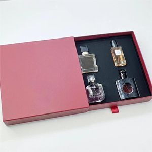 Caja de regalo de perfume para mujeres mayores de la marca más vendida, 30 ml, 4 piezas, fragancia seductora de flores y frutas, agua de colonia duradera en aerosol, regalo de perfume para mujeres