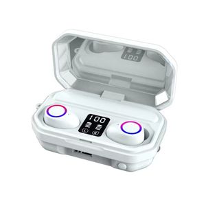 Top vrai sans fil Bluetooth écouteurs écouteur populaire renommé puce GPS pour la détection de smartphone étui de charge sans fil casque Mucsic