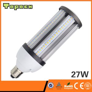 Bombilla de luz LED para exteriores Topoch 15W/21W/27W Lista CE de UL Haz de 360 grados Disipador de calor de aluminio completo Reemplazo de halógeno de metal halógeno