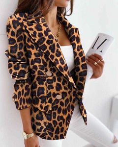 Tops Designer Blazer Print Plus Size 3xl 4xl 5xl Designer Clothing Fashion Womens Collar Slim Fit