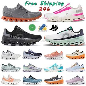 Tops Low Cloud Designer Shoes Womens Casual Running Trainers Clouds 5 x x3 Nova Monster Swift 3 Vista Surfer Runner Barbie Rose Hot et blanc noir Gris TEC Sneakers