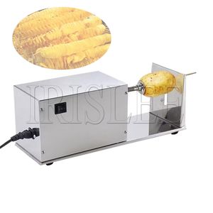 Tornado – Machine électrique de découpe de pommes de terre en spirale, Machine de découpe de chips, tour rotative à ficelle
