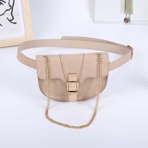 Totes 2021 Crocodile Femmes Sac de taille Qualité Pu Couber Belt Sac de créateur Chaîne Sac à coffre Crossbody Sacs Femelle Pack Pack