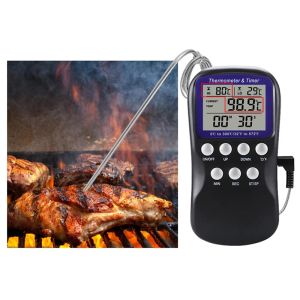 Pantalla táctil con pantalla LCD Termómetro de alimentos Termómetro instantáneo de lectura de carne para cocina, horno, cocción de alimentos